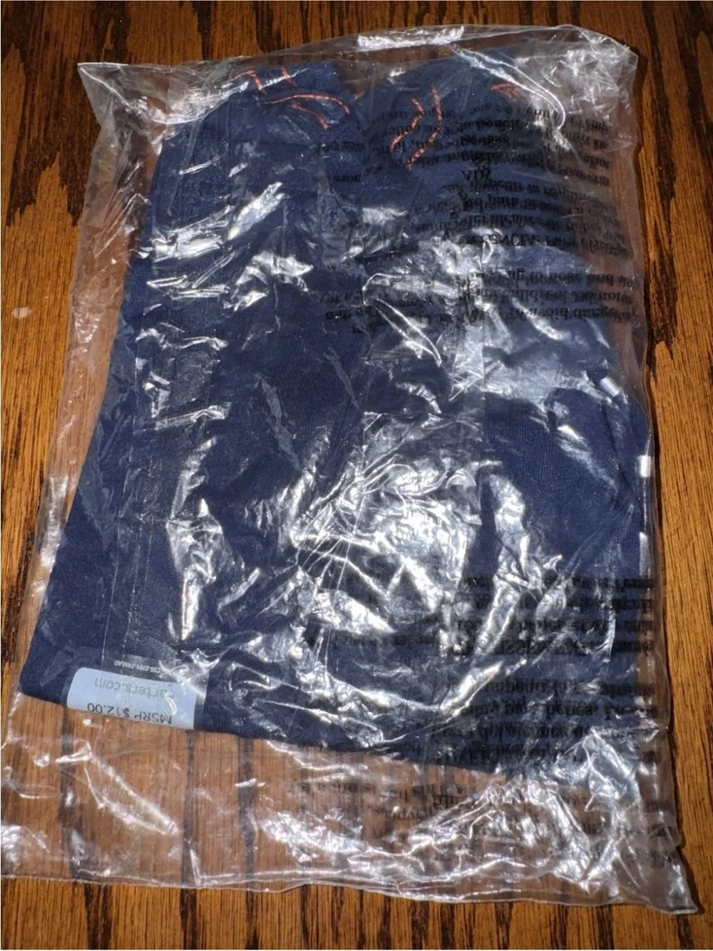 NWT Boys 24 Months Carters Little Brother Navy Blue Short Sleeve Tee